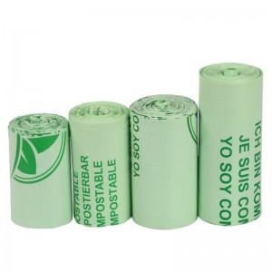 Sac en mousse biocompostable d\'amidon de maïs de haute qualité
